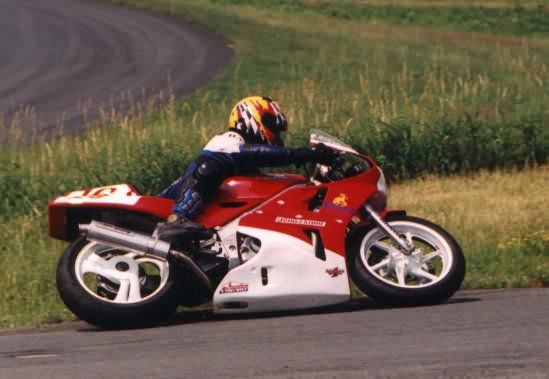 Rick on his motorcycle